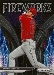 2022 Panini Prizm Fireworks Shohei Ohtani #F-3 card