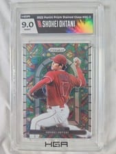 2022 Panini Prizm Stained Glass Shohei Ohtani #SG-3 card