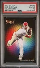 2022 Panini Select Color Wheel Shohei Ohtani #CW2 card