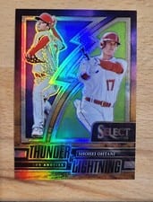 2022 Panini Select Thunder and Lightning Shohei Ohtani #TL-4 card