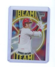 2022 Stadium Club Chrome Beam Team Shohei Ohtani #BT-13 card