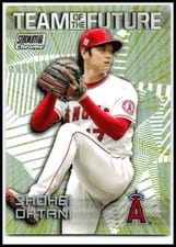 2022 Stadium Club Chrome Team of the Future Shohei Ohtani #TOF-17 card
