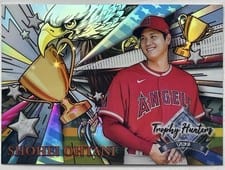 2022 Stadium Club Chrome Trophy Hunters Shohei Ohtani #RL-8 card