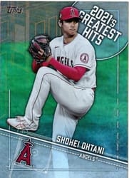 2022 Topps 2021 Greatest Hits Shohei Ohtani #21GH-10 card