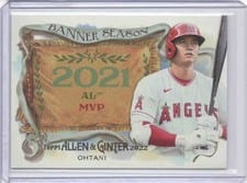2022 Topps Allen & Ginter Banner Seasons Shohei Ohtani #BS-5 card
