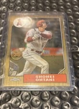2022 Topps Chrome Ben Baller Edition 1987 Topps Baseball Shohei Ohtani #87BC-2 card