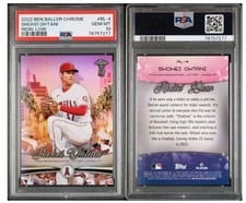 2022 Topps Chrome Ben Baller Edition Ridin' Low Shohei Ohtani #RL-4 card