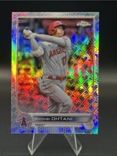 2022 Topps Chrome Logofractor Shohei Ohtani #1 card