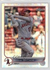 2022 Topps Chrome Logofractor Edition Base Set Shohei Ohtani #1 card