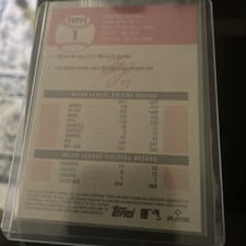 2022 Topps Chrome Platinum Anniversary Shohei Ohtani #1 card