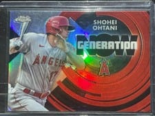 2022 Topps Chrome Update Generation Now Shohei Ohtani #GNC-5 card