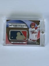 2022 Topps Commemorative MLB Logo Medallions Shohei Ohtani #MLBL-SO card