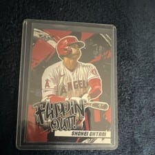 2022 Topps Fire Flippin' Out Shohei Ohtani #FO-7 card