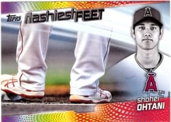 2022 Topps Flashiest Feet Shohei Ohtani #FF-14 card