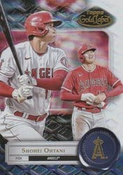 2022 Topps Gold Label Base Set Shohei Ohtani #44 card