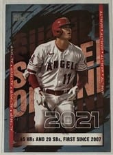 2022 Topps Japan Edition MVP Shohei Ohtani #MVP-9 card