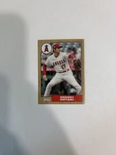 2022 Topps Mini 1987 Topps Shohei Ohtani #78B-4 card