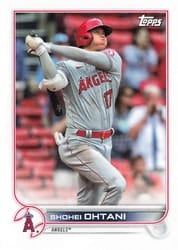 2022 Topps Mini Base Set Shohei Ohtani #1 card