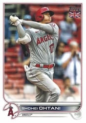 2022 Topps UK Edition Base Set Shohei Ohtani #1 card