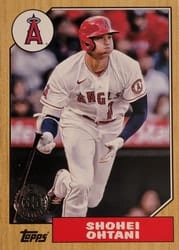 2022 Topps Update 1987 Topps Shohei Ohtani #87TBU-5 card