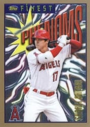 2023 Finest Flashbacks Base Set Shohei Ohtani #57 card