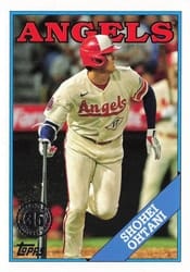 2023 Topps 1988 Topps Baseball (Series 2) Shohei Ohtani #2T88-9 card