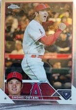 2023 Topps Chrome Shohei Ohtani #17 card