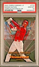 2023 Topps Chrome Logofractor Edition In Technicolor Shohei Ohtani #TT-2 card