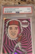 2023 Topps Chrome Ultraviolet All Stars Shohei Ohtani #UV-1 card