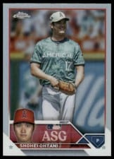 2023 Topps Chrome Update 2023 All-Star Game Shohei Ohtani #ASGC-31 card