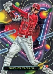 2023 Topps Cosmic Chrome Base Set Shohei Ohtani #91 card