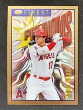 2023 Topps Finest Flashbacks Shohei Ohtani #57 card