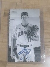 2023 Topps Heritage 1974 Deckle Edge Shohei Ohtani #DB-10 card