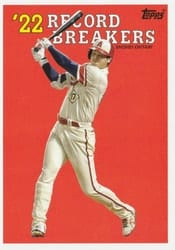 2023 Topps Oversized 1988 Topps Record Breaker Shohei Ohtani #RB-5 card