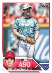 2023 Topps Update 2023 All-Star Game Shohei Ohtani #ASG-31 card