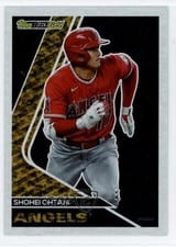 Shohei Ohtani 2023 Topps Update Black Gold card