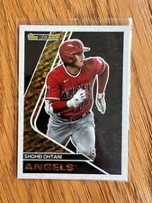 2023 Topps Update Black Gold Shohei Ohtani #BG-4 card
