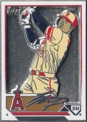 2023 Topps Update Enamel Pin Shohei Ohtani #6 card