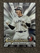 2023 Topps World Baseball Classic Captains of the Classic Shohei Ohtani #CC-12 card
