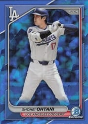 2024 Bowman Chrome Sapphire Edition Base Set Shohei Ohtani #85 card