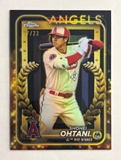 2024 Topps Chrome Shohei Ohtani Award Winner Variation #1