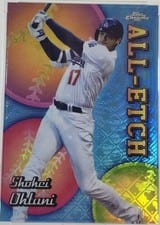2024 Topps Chrome Logofractor Edition Chrome All-Etch Shohei Ohtani #CAEL-1 card