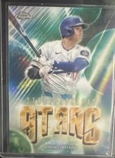 2024 Topps Chrome Update Stratospheric Stars Shohei Ohtani #SSC-6 card
