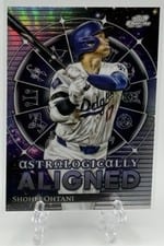 Shohei Ohtani 2024 Topps Cosmic Chrome Astrologically Aligned card