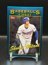 Shohei Ohtani 2024 Topps Finest What If Prototypes card