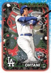 2024 Topps Holiday Base Set Shohei Ohtani #H1 card