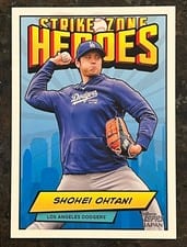 2024 Topps Japan Edition Strike Zone Heroes Shohei Ohtani #SZH-3 card