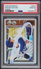 2025 Bowman Anime Shohei Ohtani #BA-27 card