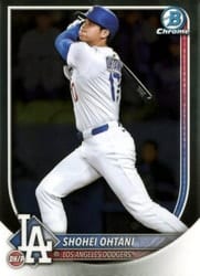 2025 Bowman Chrome Base Set Shohei Ohtani #17 card