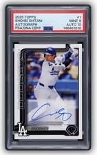2025 Topps Shohei Ohtani #1 card